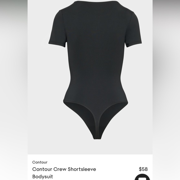Babaton Contour Crew Shortsleeve Bodysuit - Picture 2 of 10